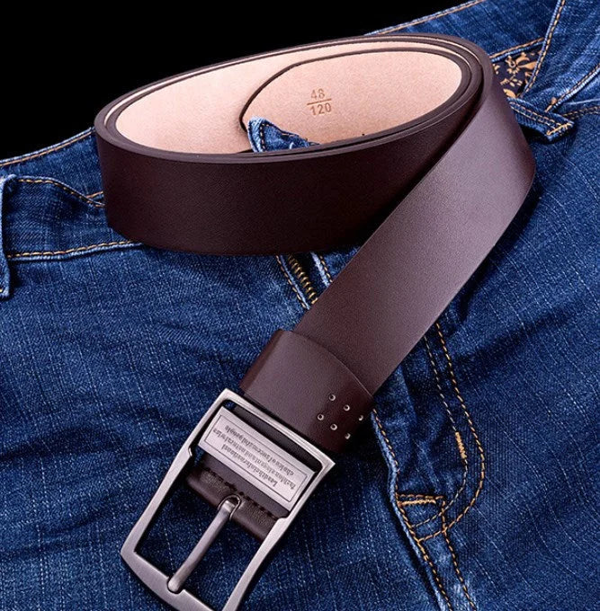 ⚡ Limited Time Offer – Save 49%! 👔 Men's Business Leather Belt, Elegant & Durable