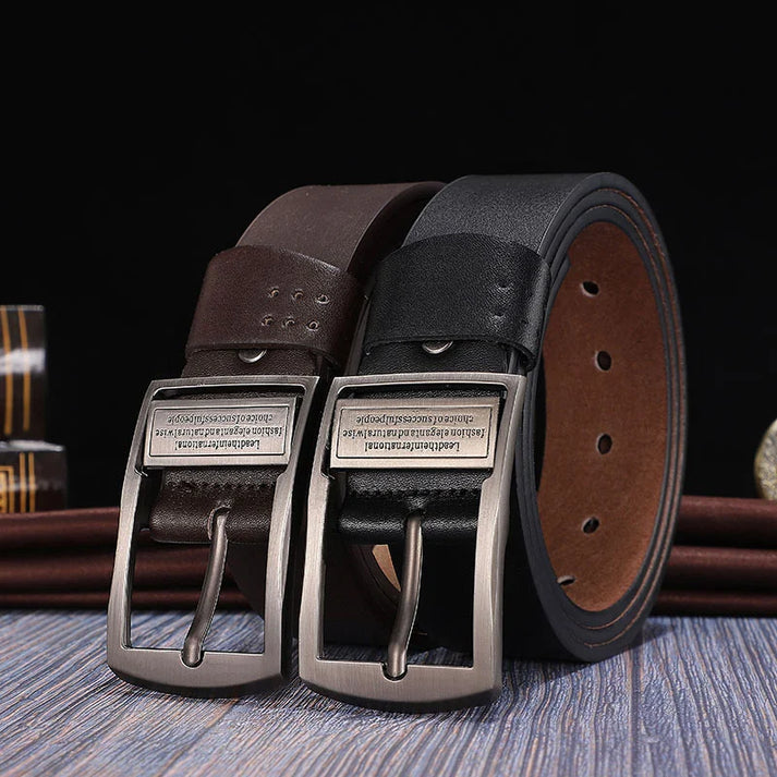 ⚡ Limited Time Offer – Save 49%! 👔 Men's Business Leather Belt, Elegant & Durable