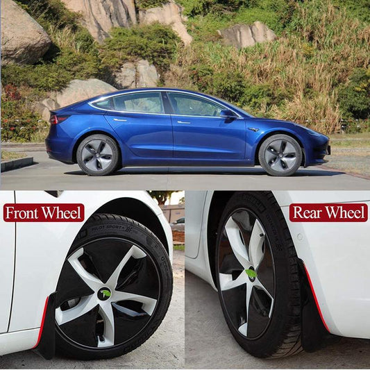 Universal car mudguards